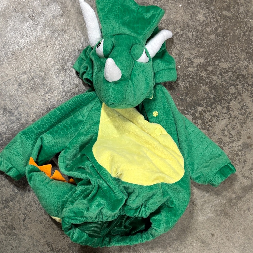 Green Dinosaur Kids Costume